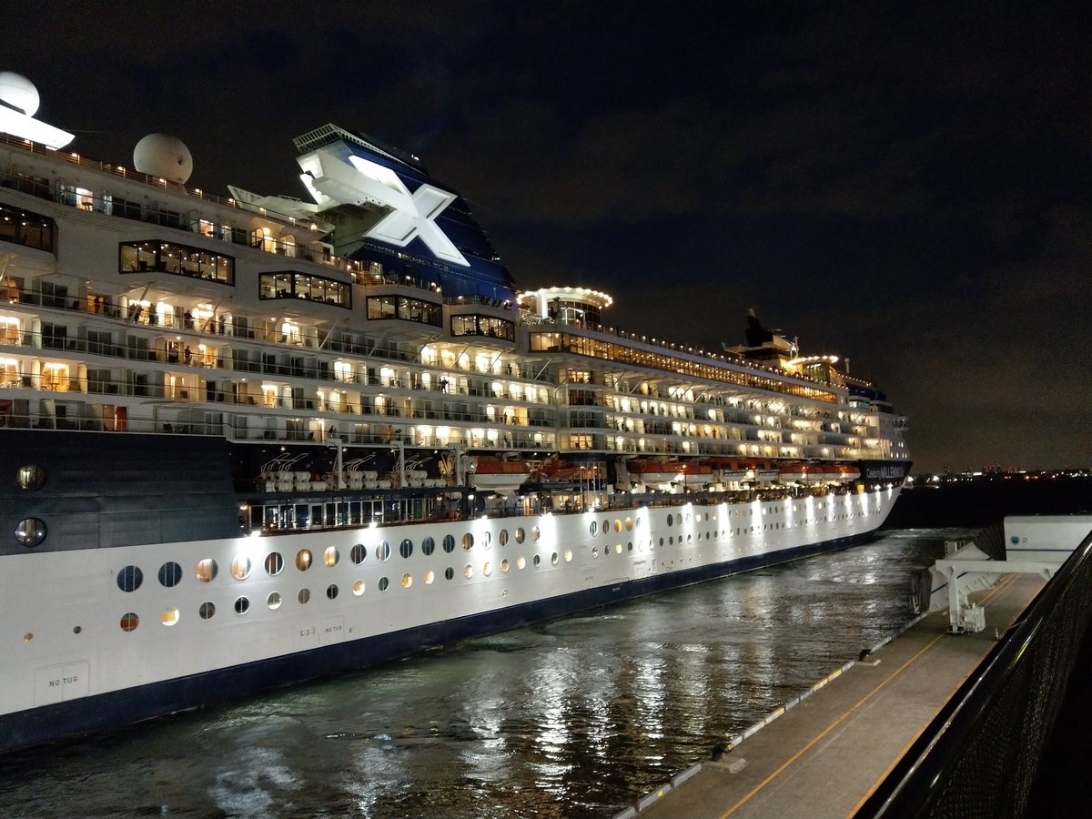 Cruise Ship at Night, Yamashitacho Yokohama photo 5